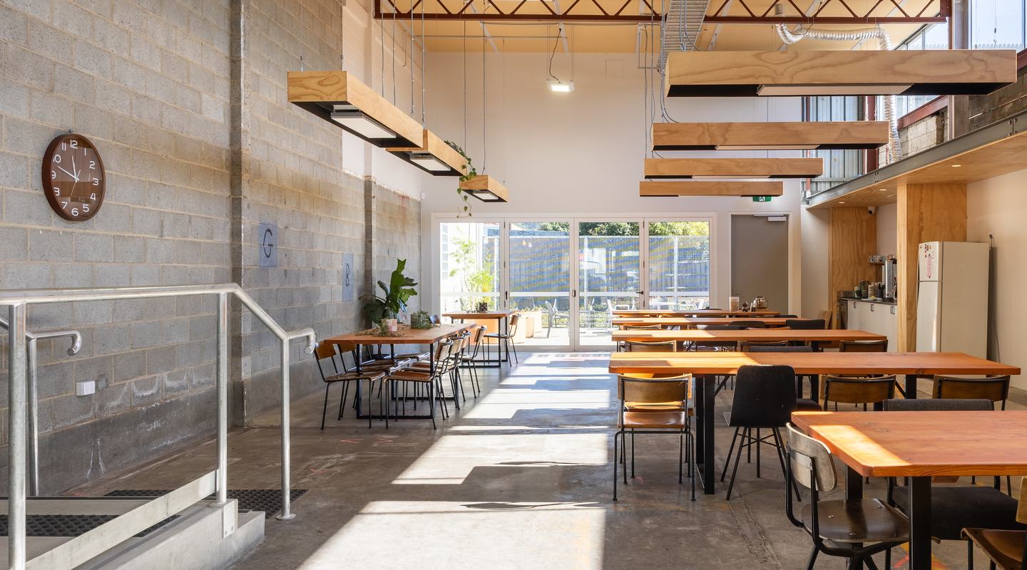 Mill Lane Dining Hall - Photography by Nina Hamilton
