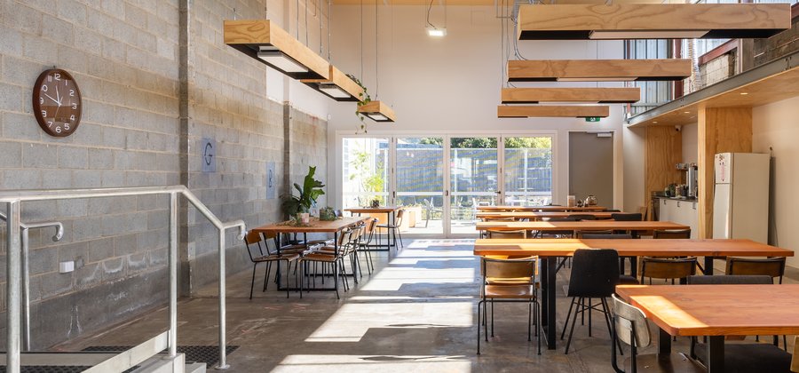 Mill Lane Dining Hall - Photography by Nina Hamilton