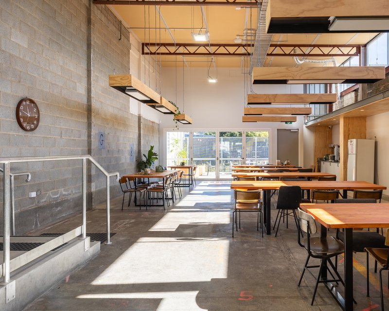 Mill Lane Dining Hall - Photography by Nina Hamilton