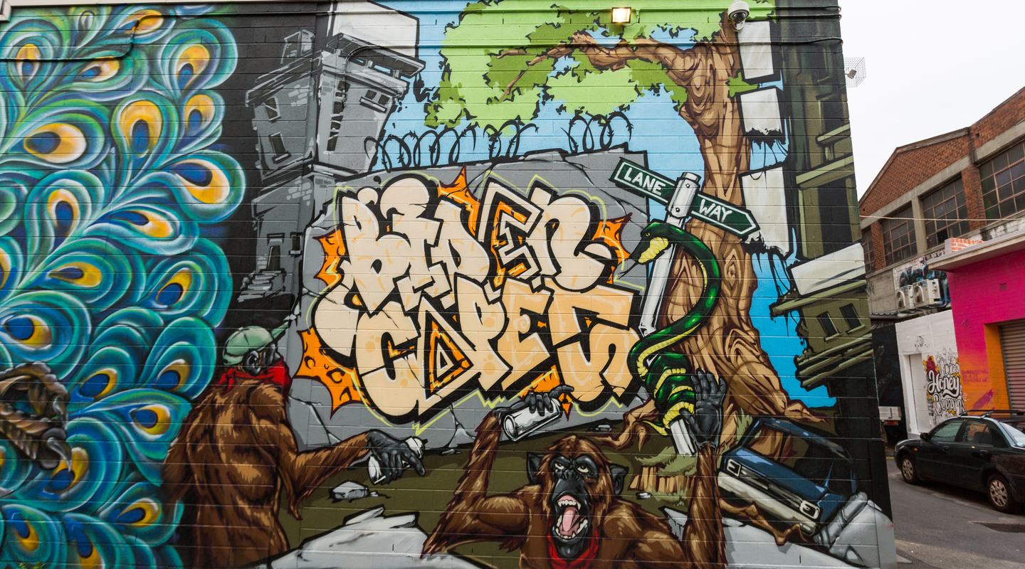 Joels mural in Bidencopes Lane